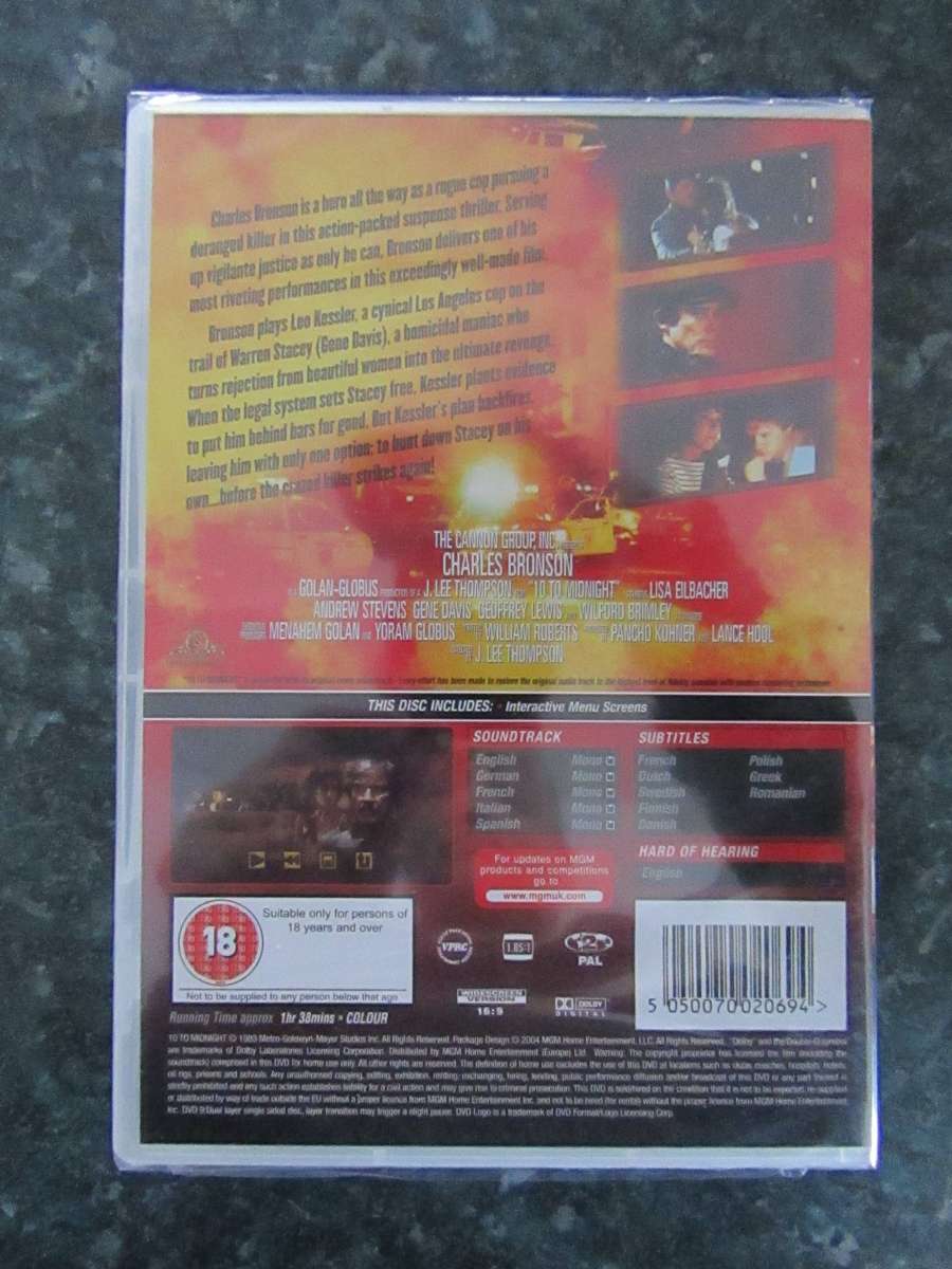 Ten to Midnight (DVD)