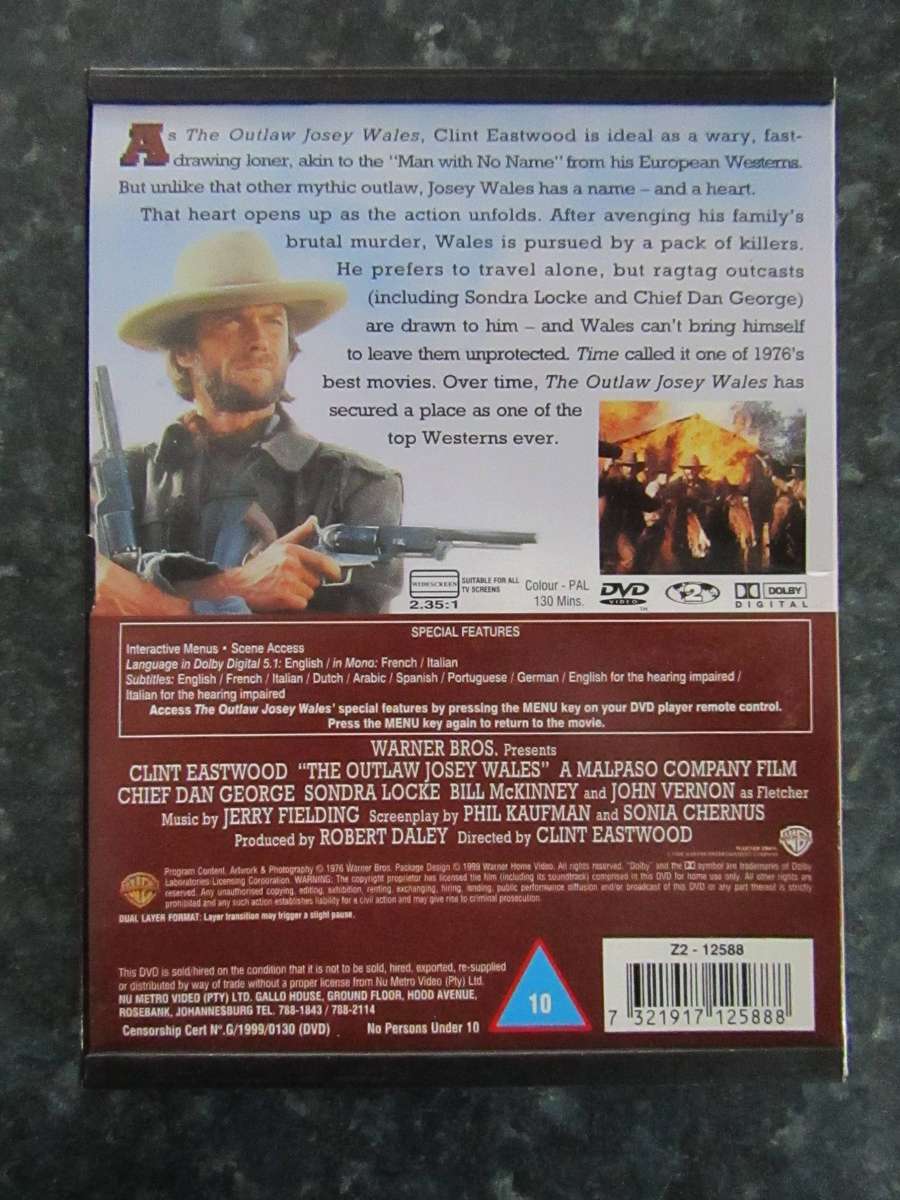 The Outlaw Josey Wales (DVD)
