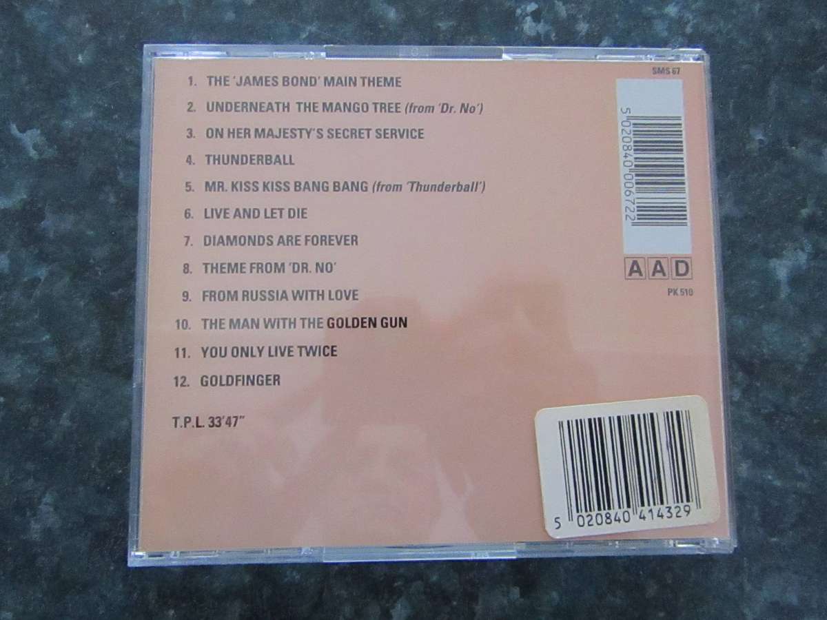 The Moonlight Moods Orchestra - The Moonlight Moods Orchestra Plays James Bond Themes (CD)