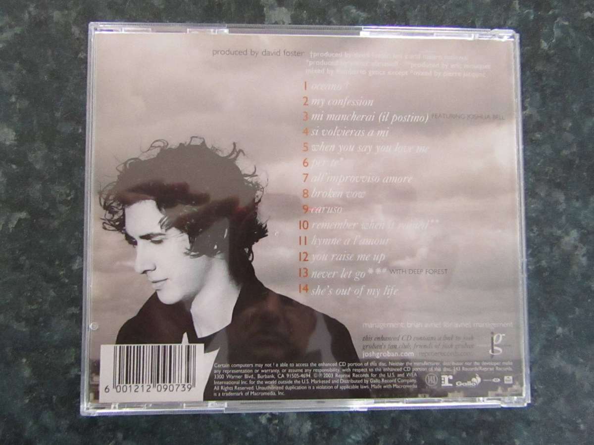 Josh Groban - Closer (CD)