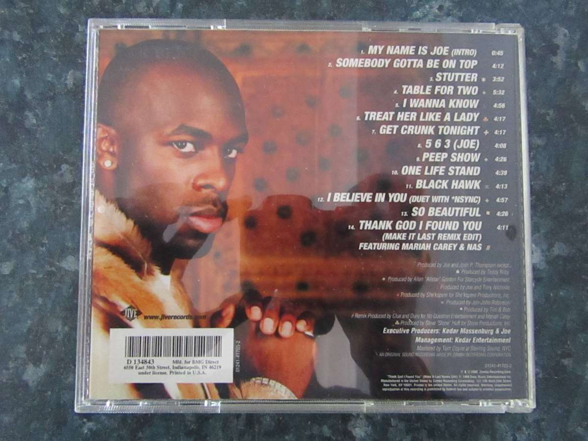 Joe - My Name Is Joe (CD)