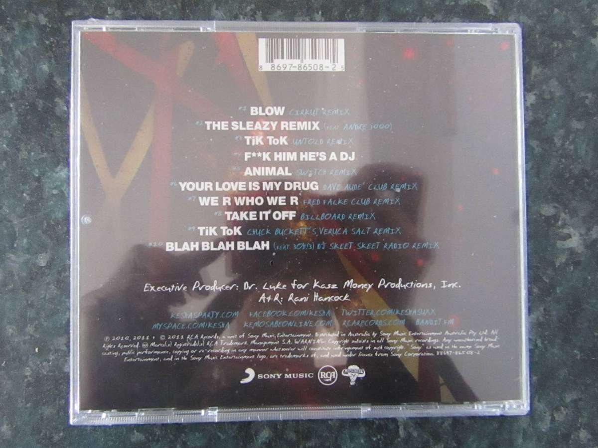 Ke$ha - I Am The Dance Commander + I Command You To Dance: The Remix Album (CD)