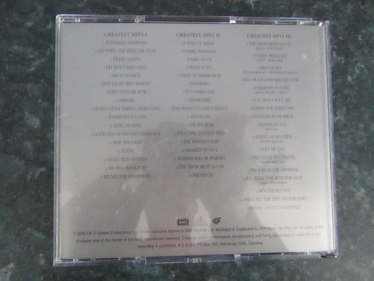 Queen - Greatest Hits I II & III (The Platinum Collection) (3 CD)