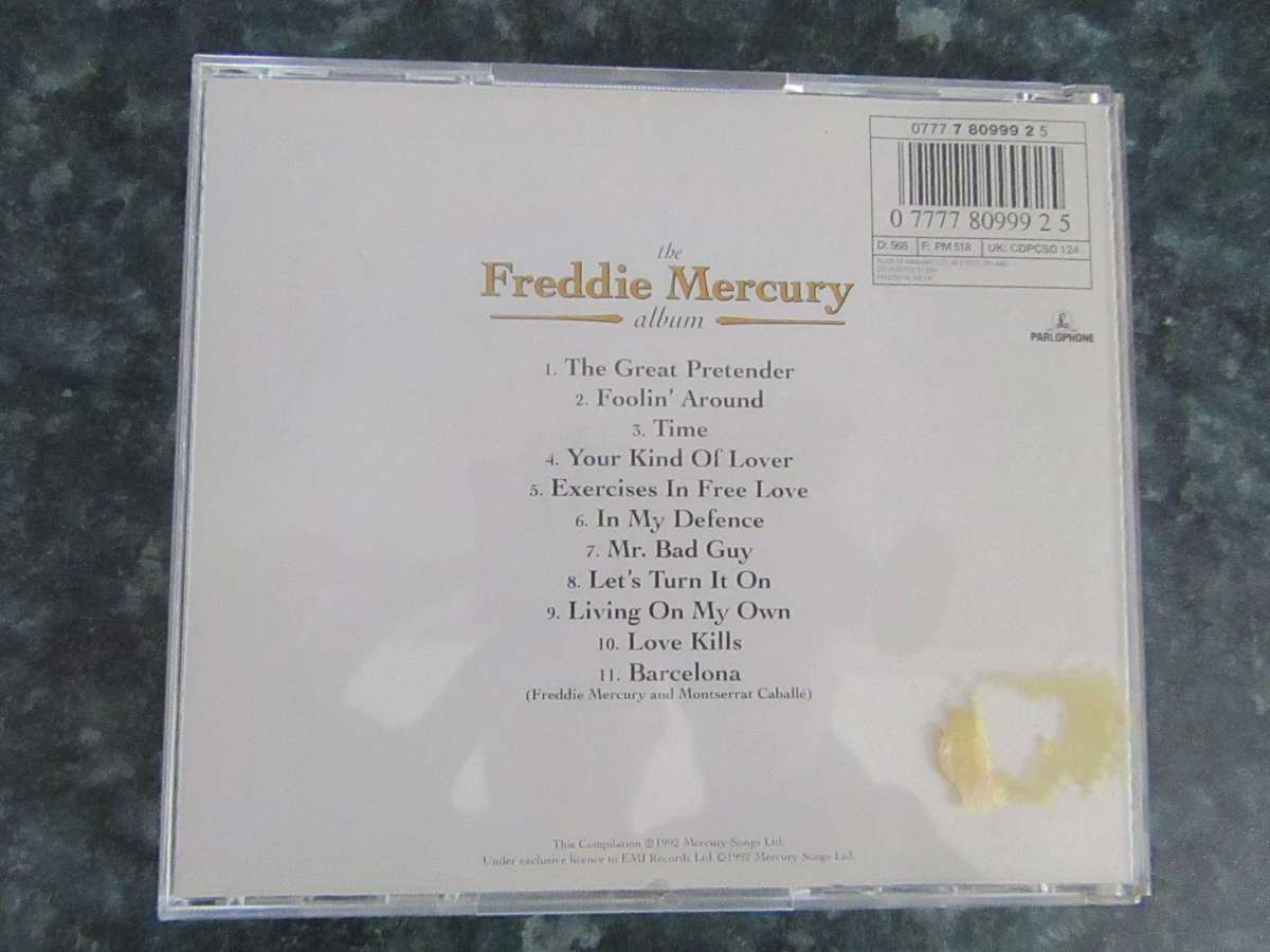 Freddie Mercury - The Freddie Mercury Album (CD)