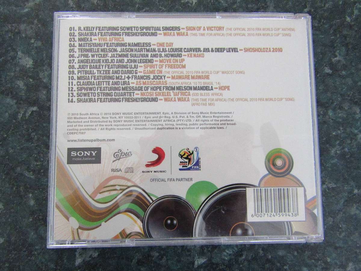 Various - Listen Up: The Official 2010 Fifa World Cup Album (CD)