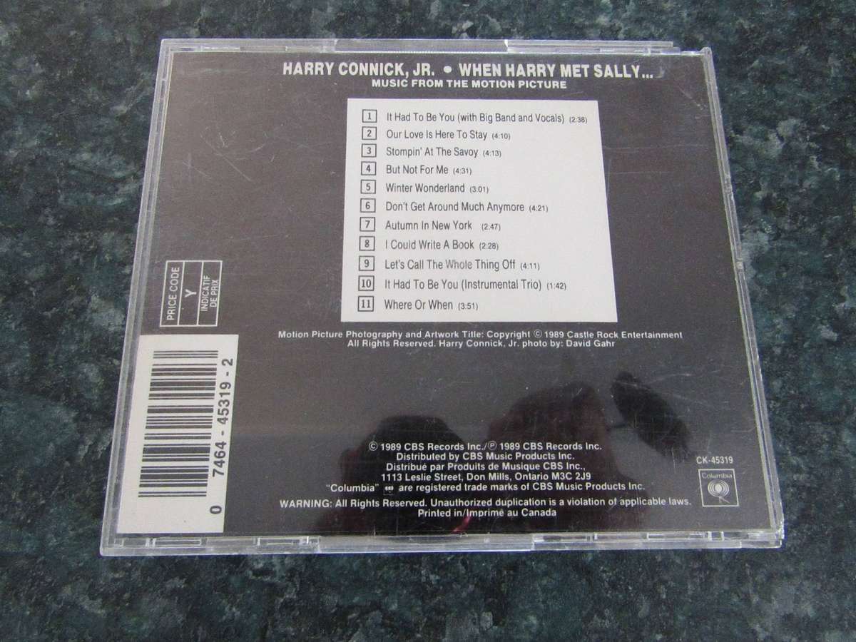 Harry Connick, Jr. - When Harry Met Sally... (Music From The Motion Picture) (CD)