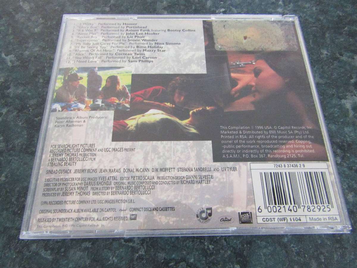 Various - Stealing Beauty (Music From The Motion Picture) (CD)