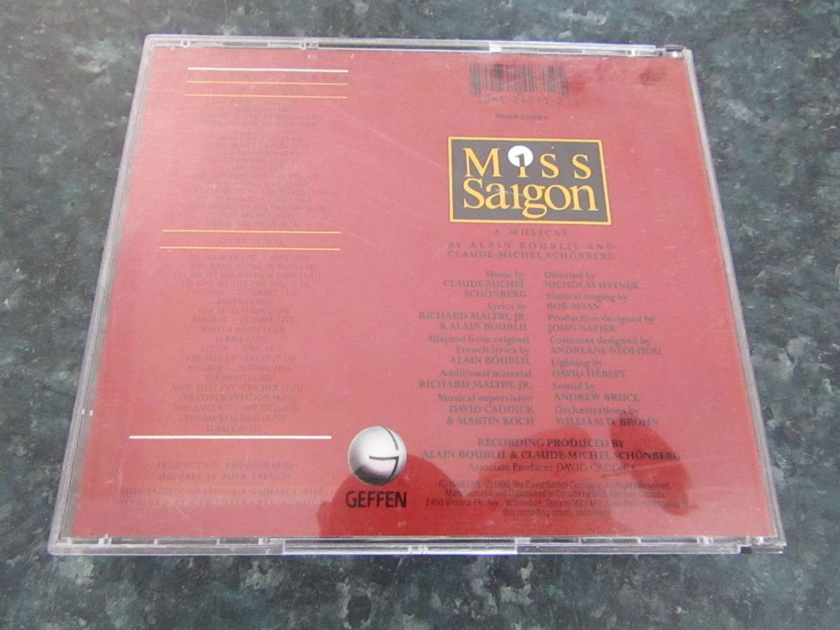Boublil & Schönberg - Miss Saigon (2 CD)