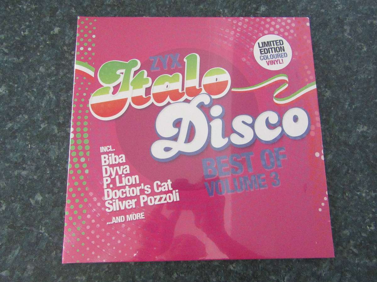 ZYX Italo Disco - Best Of Volume 3 (Limited Edition Coloured Double Vinyl)