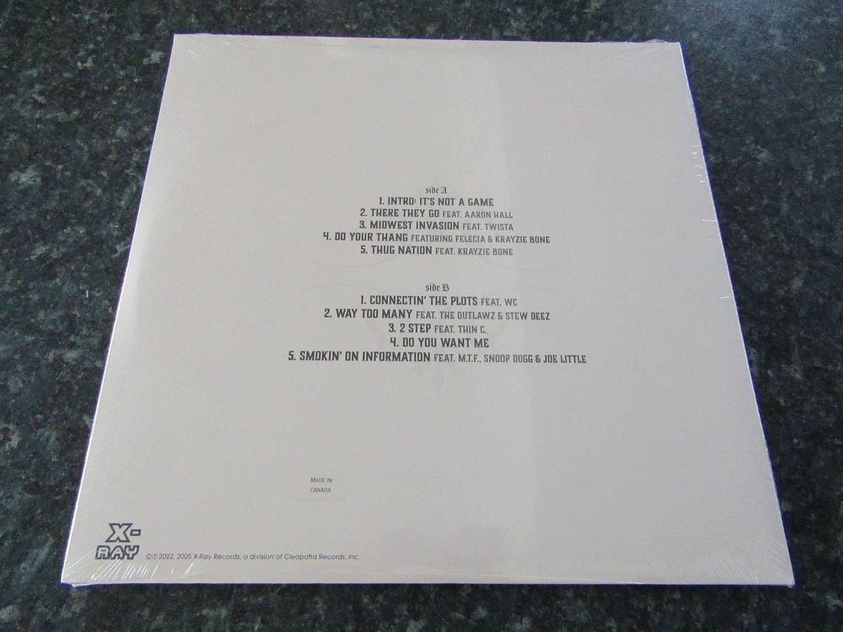 Layzie Bone - It's Not A Game (Limited Edition Silver Vinyl)