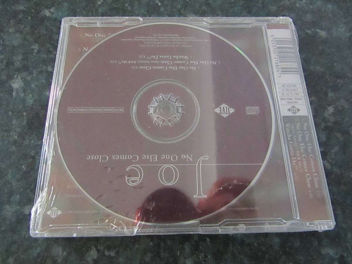 Joe - No One Else Comes Close (CD Single)