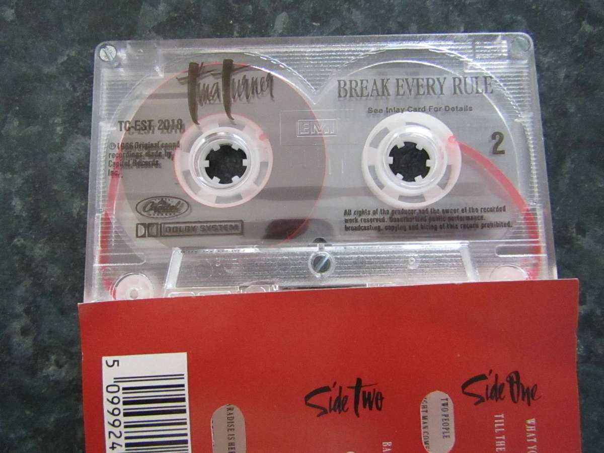 Tina Turner - Break Every Rule (Cassette)