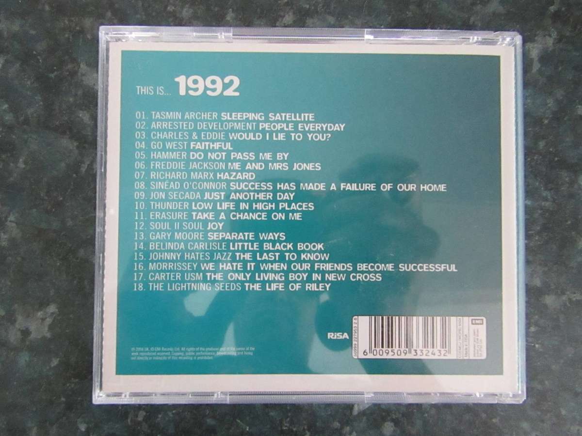 Various - This Is... 1992 (CD)