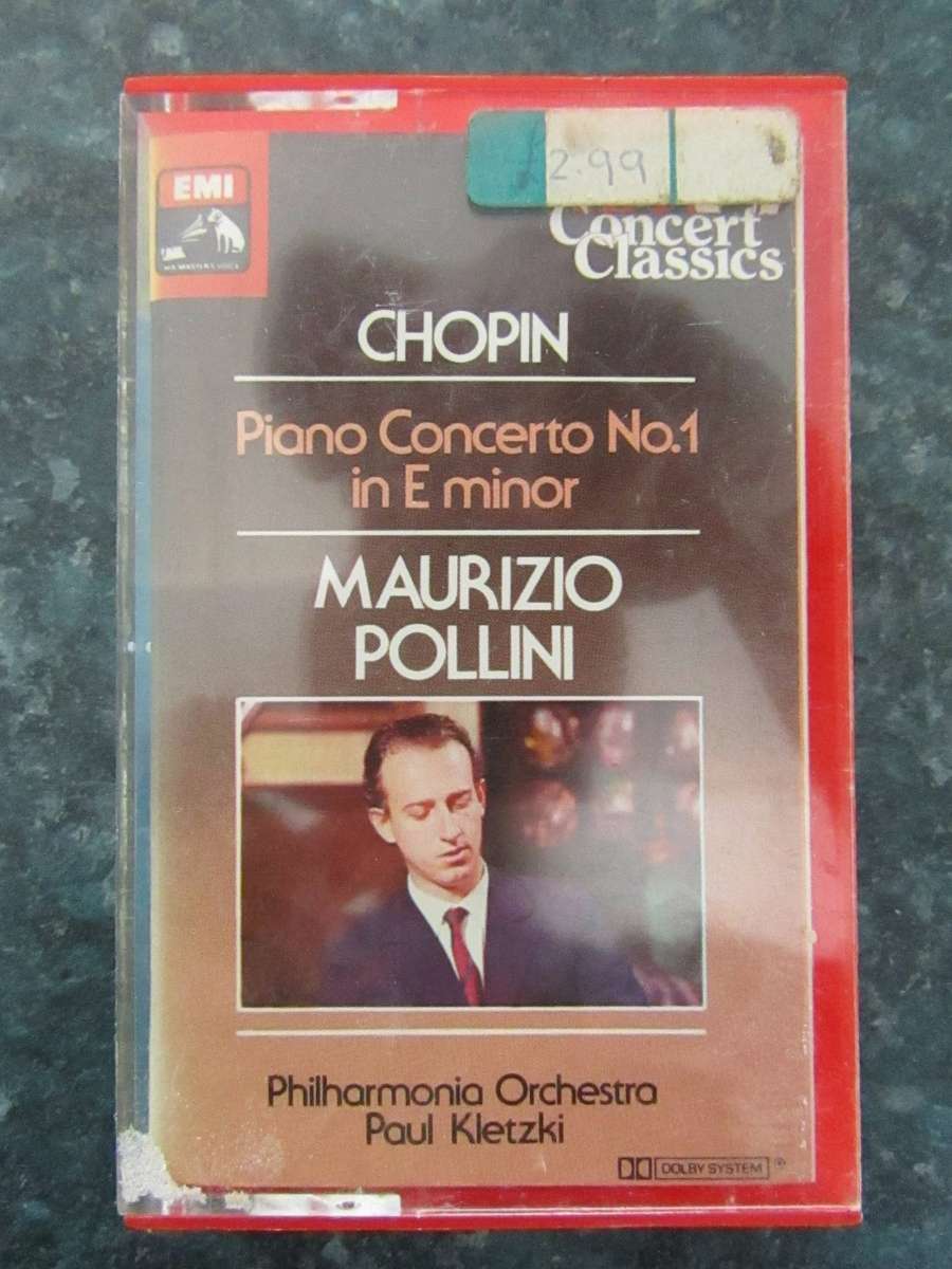 Pollini/Kletzki - Chopin: Piano Concerto No.1 (Cassette)