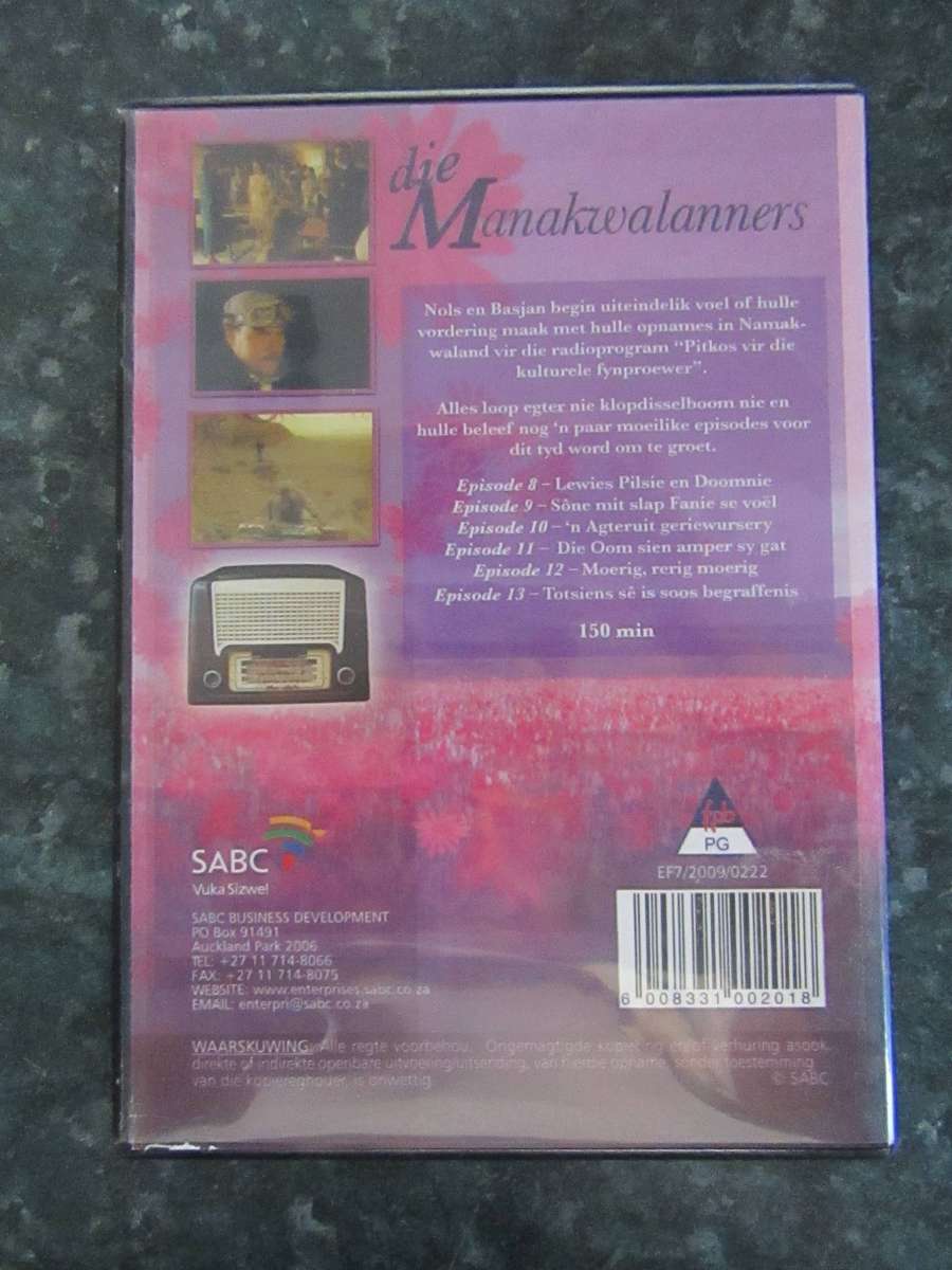 Die Manakwalanners Reeks 1 Deel 2 (DVD)