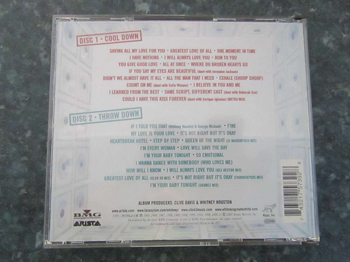 Whitney Houston - The Greatest Hits (2 CD)