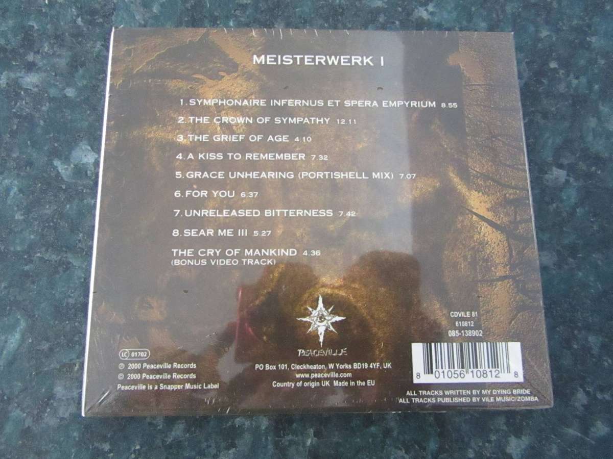 My Dying Bride - Meisterwerk 1 (CD)