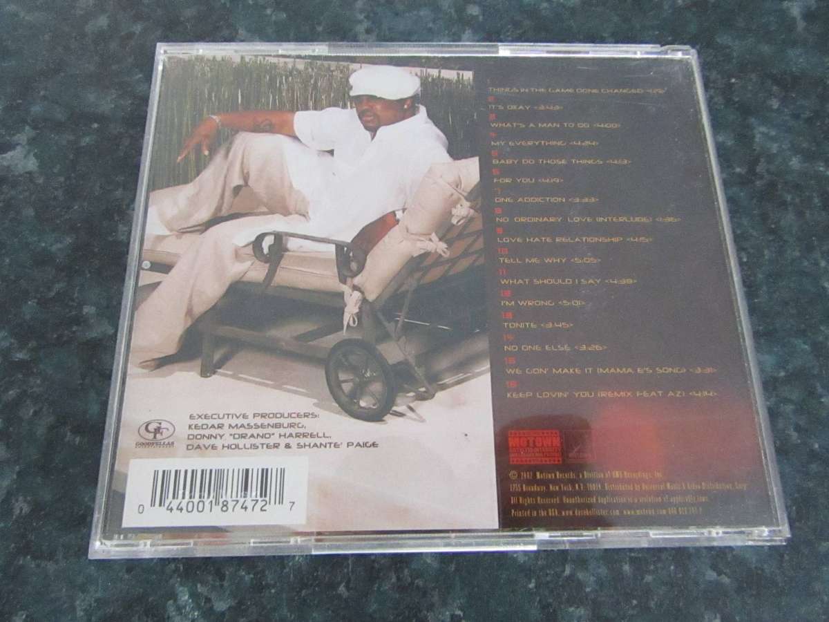 Dave Hollister - Things In The Game Done Changed (CD)