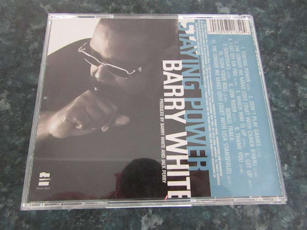 Barry White - Staying Power (CD)