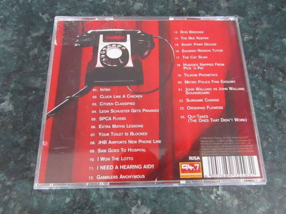 Whackhead Simpson - The Best Of Whack Head's Prank Calls (CD)