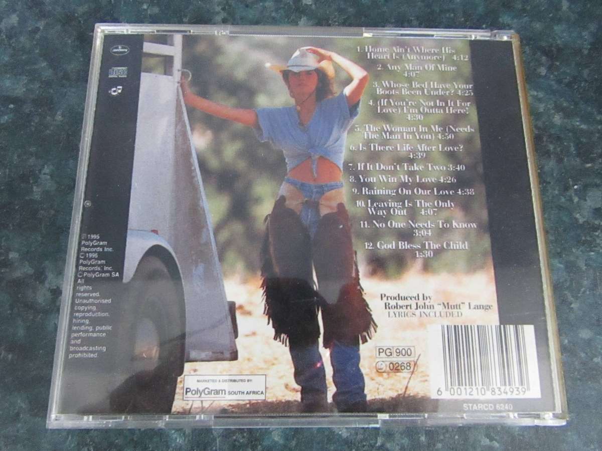 Shania Twain - The Woman In Me (CD)