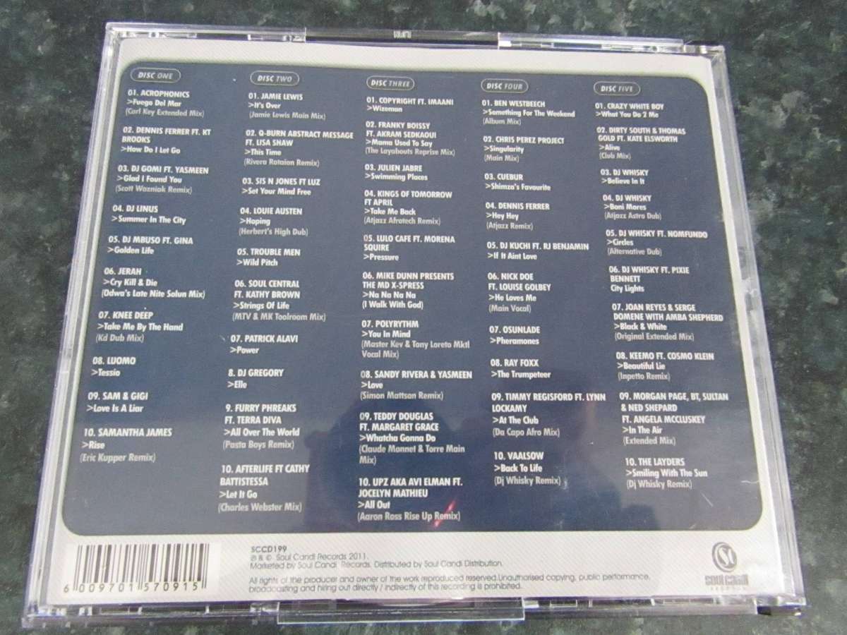 Soul Candi - For The DJs Unmixed DJ Format (5 CD)