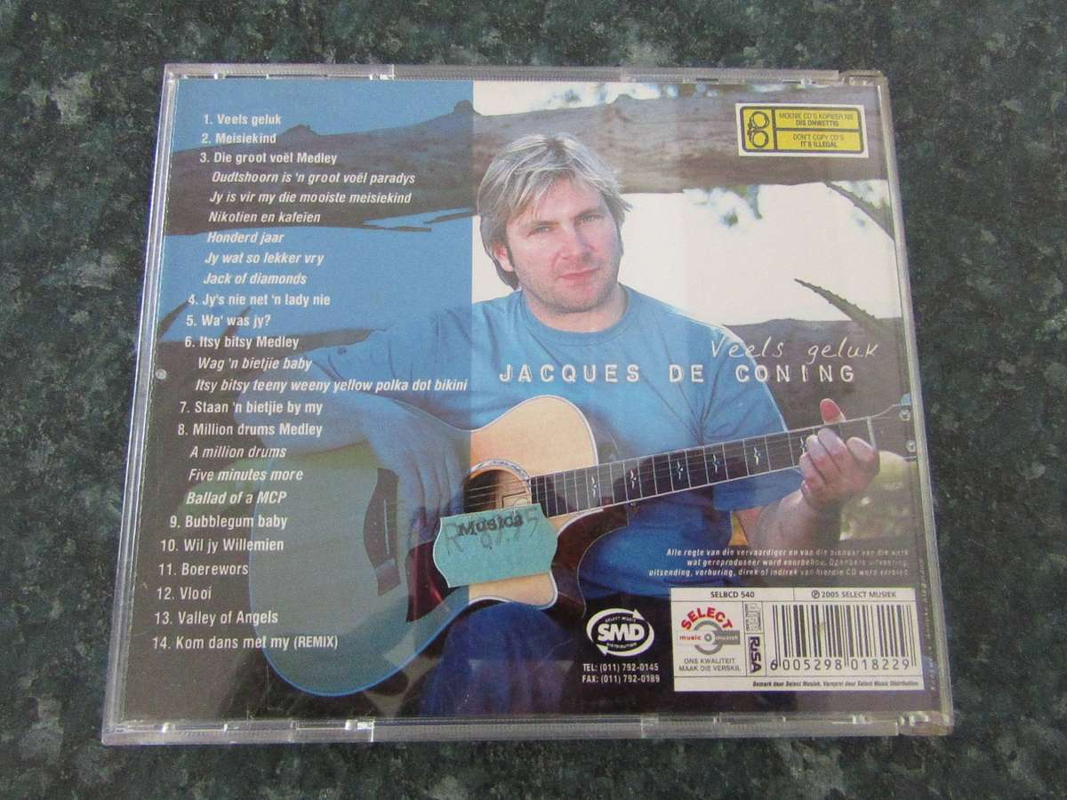 Jacques De Coning - Veels Geluk (CD)