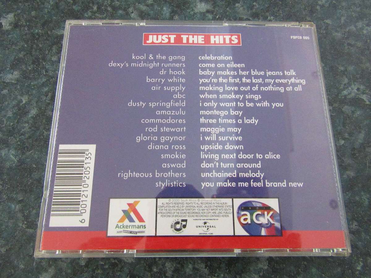 Various Artists - Just The Hits Vol 1 (CD)