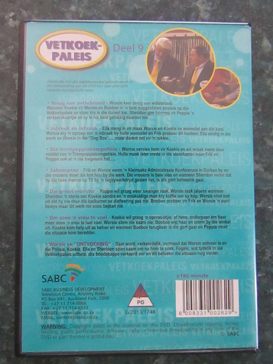 Vetkoekpaleis - Deel 9 (DVD)