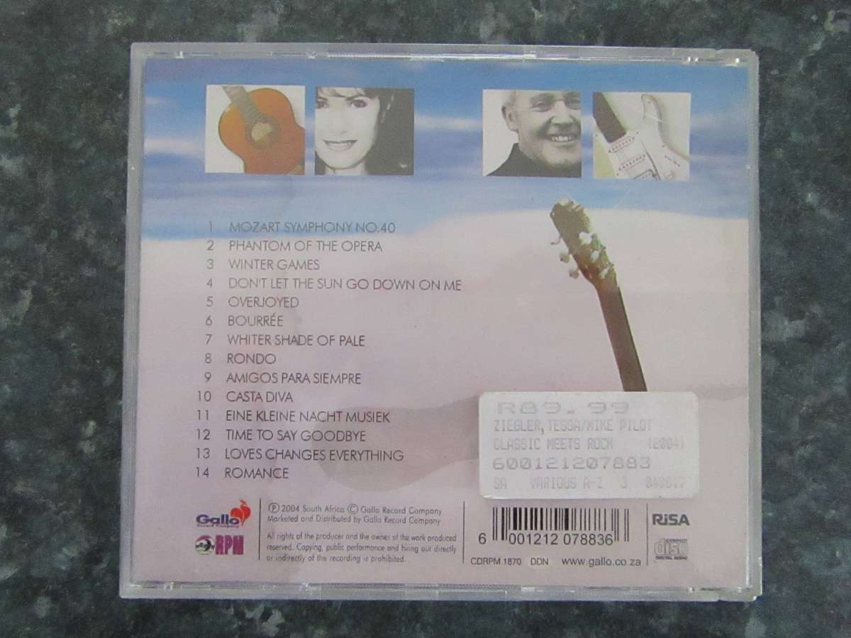Tessa Ziegler and Mike Pilot - Classic Meets Rock (CD)
