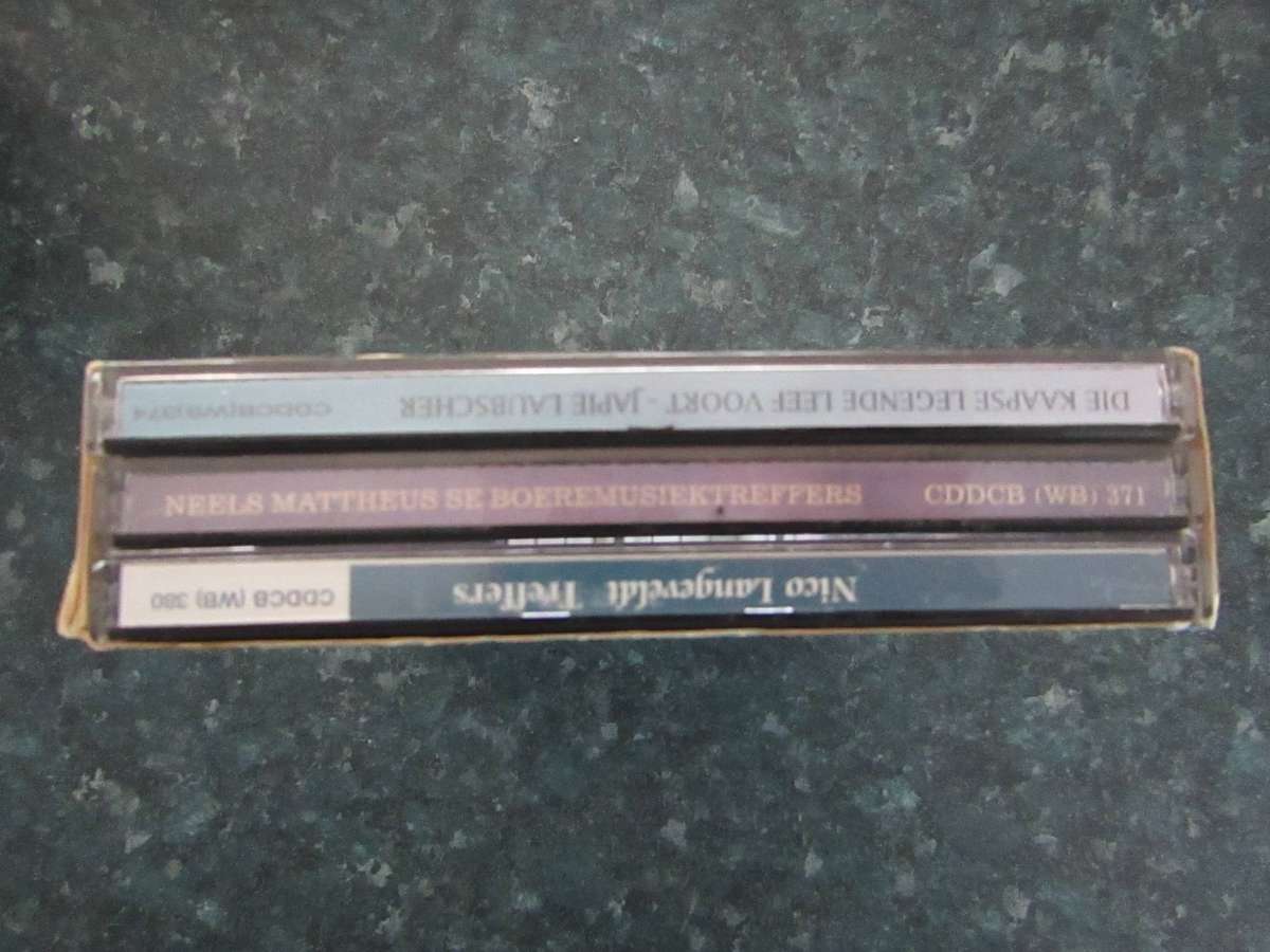 Afrikaanse Goue Oues Boermusiek Legendes (3 CD)