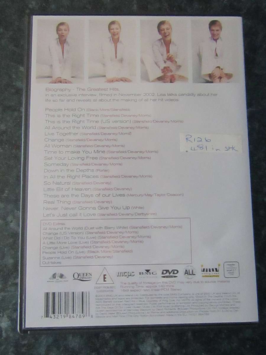 Lisa Stansfield - Biography : The Greatest Hits (DVD)