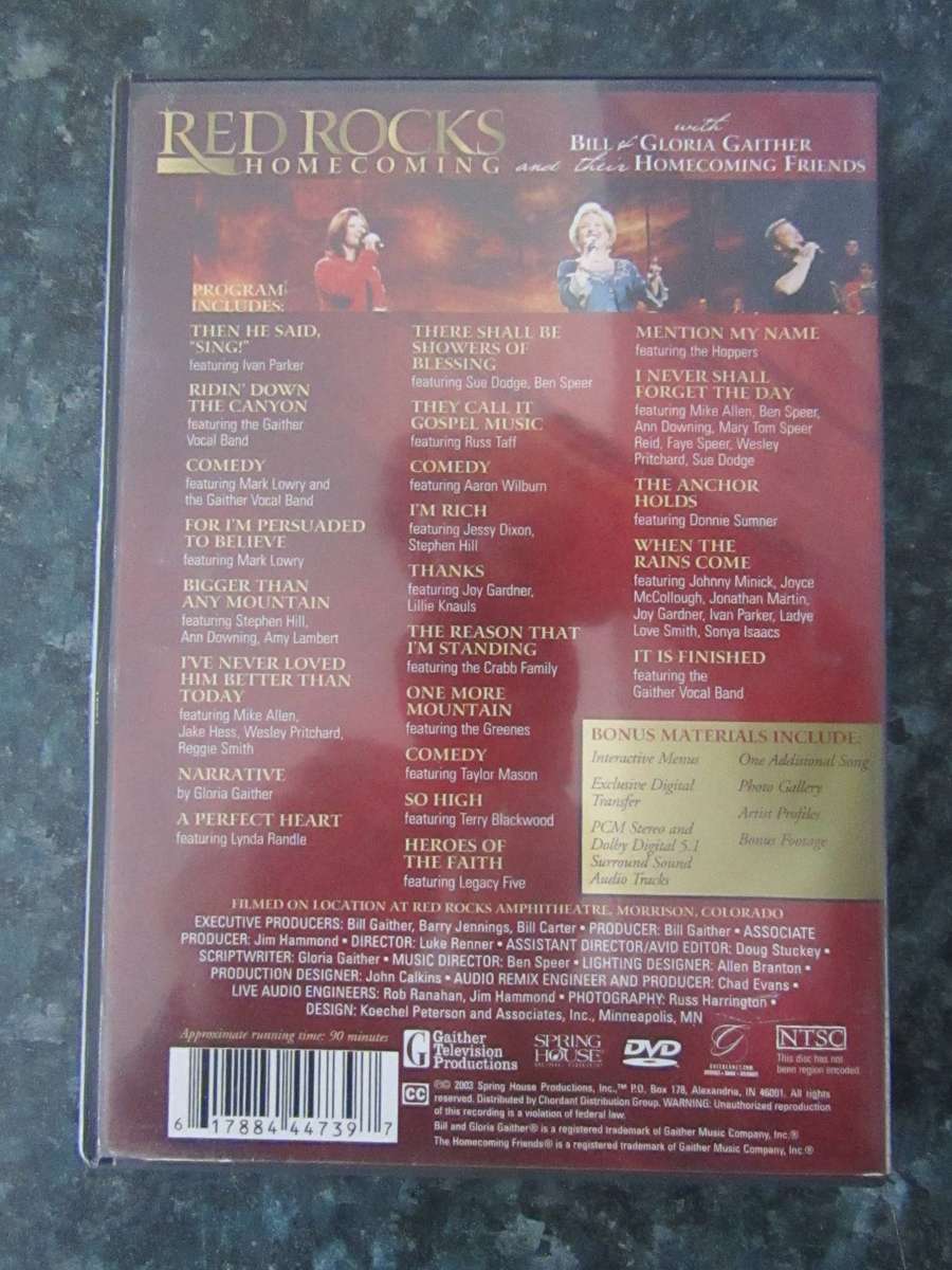 Gaither Gospel Series - Red Rocks Homecoming (DVD)