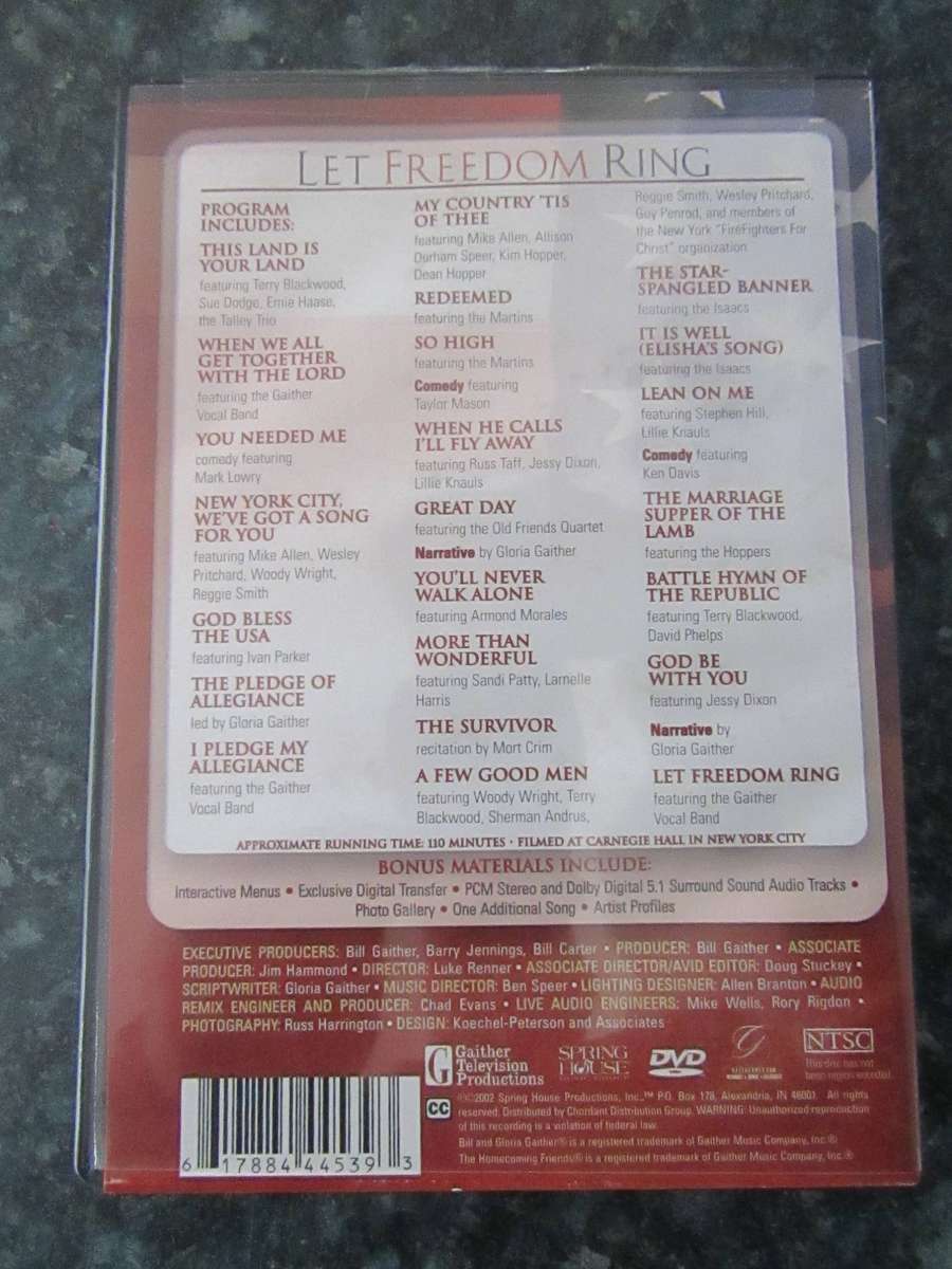 Gaither Gospel Series - Let Freedom Ring (DVD)