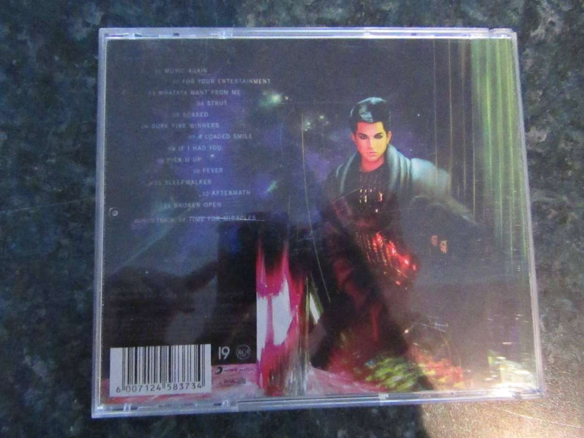 Adam Lambert - For Your Entertainment (CD)