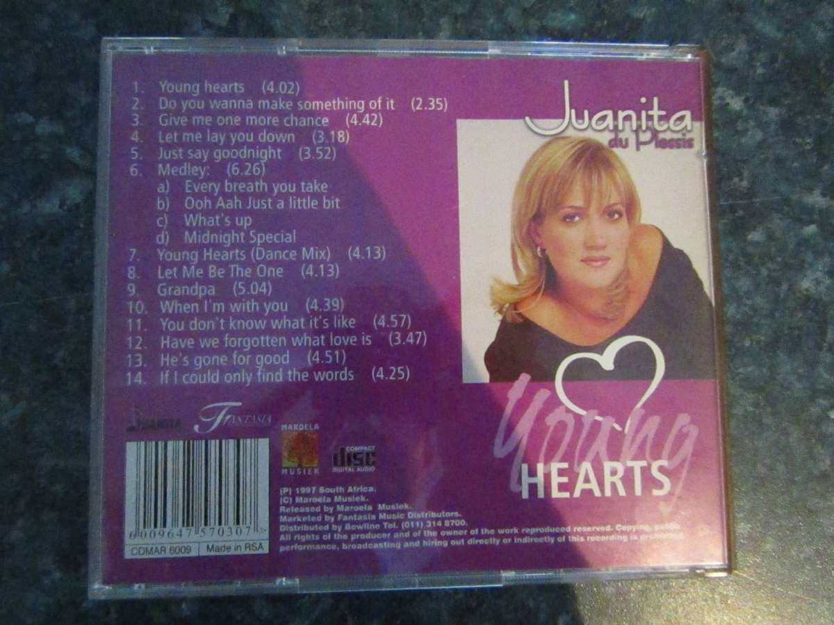 Juanita Du Plessis - Young Hearts (CD)