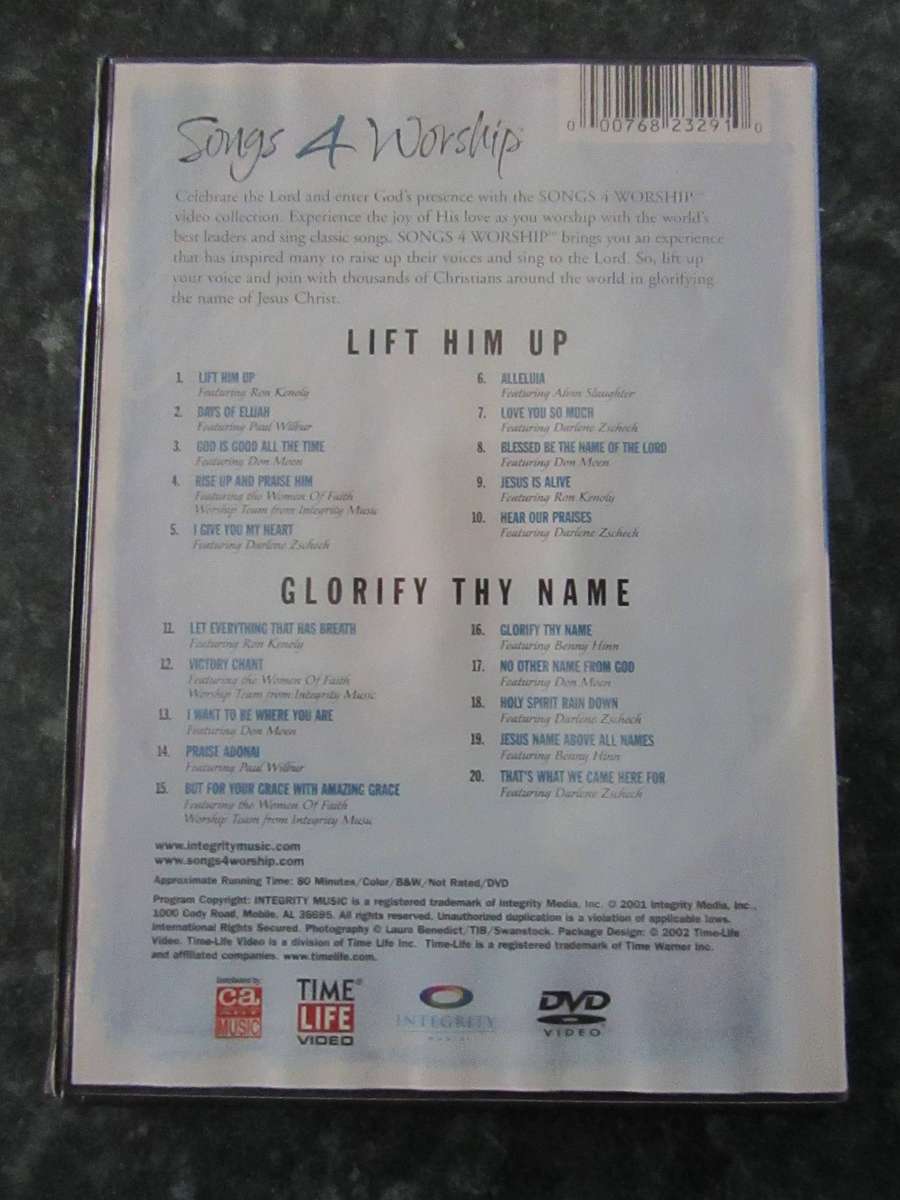 Songs 4 Worship - Lift Him Up + Glorify Thy Name (DVD)