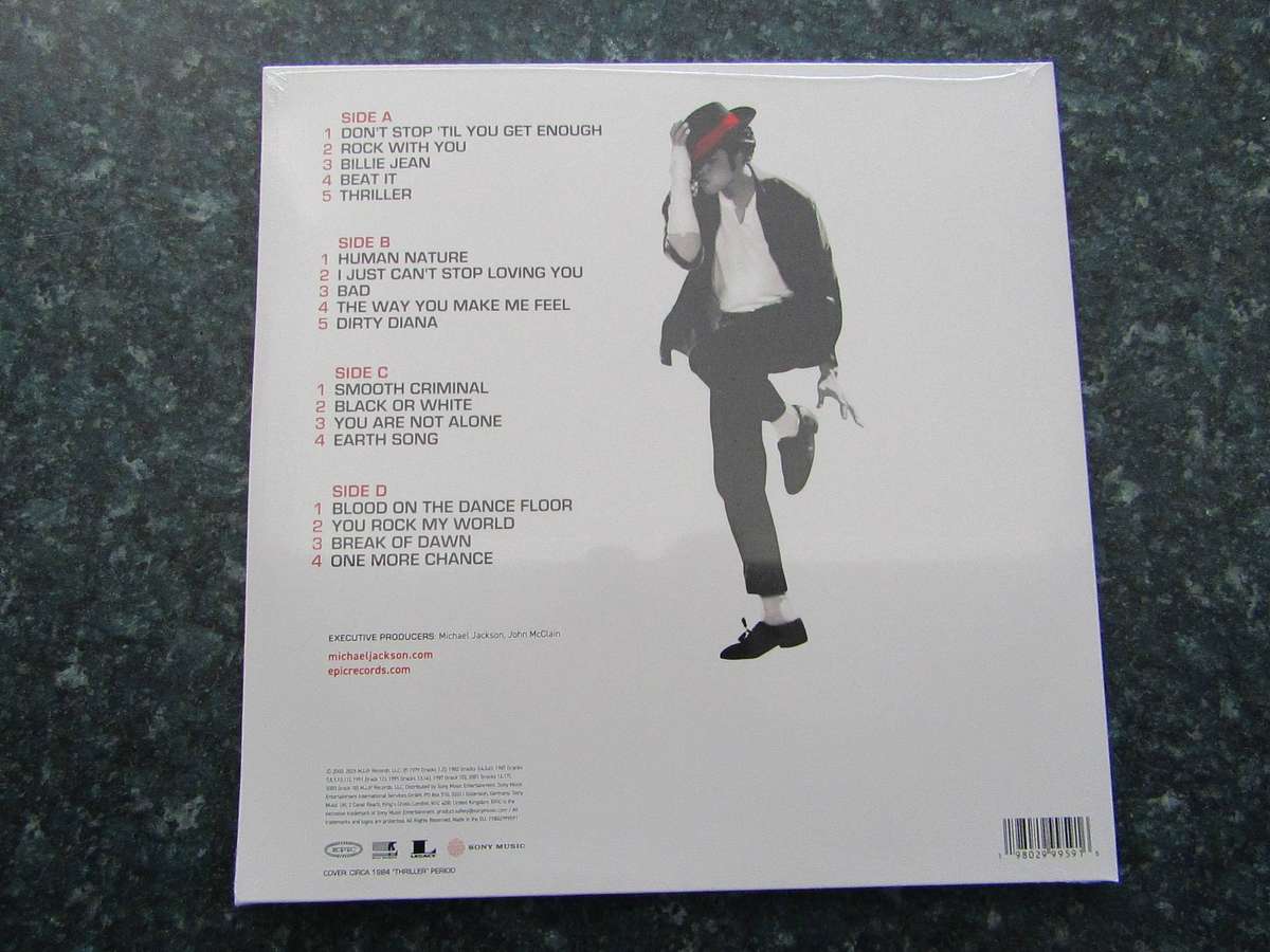 Michael Jackson  Number Ones (Double Vinyl LP)