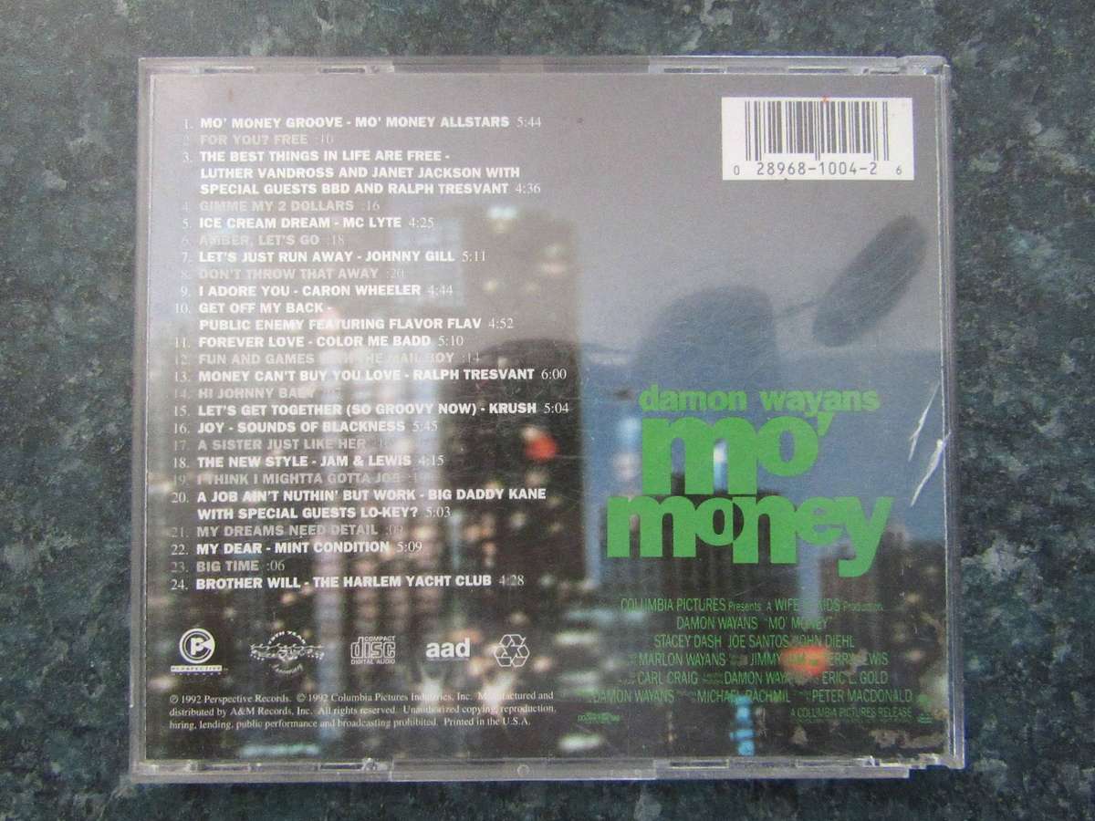 Various - Mo' Money (Original Motion Picture Soundtrack) (CD)