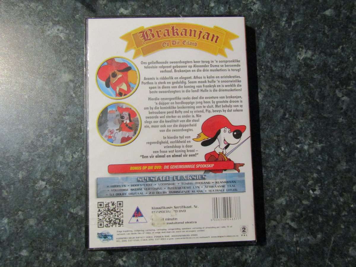 Brakanjan op die eiland (DVD)