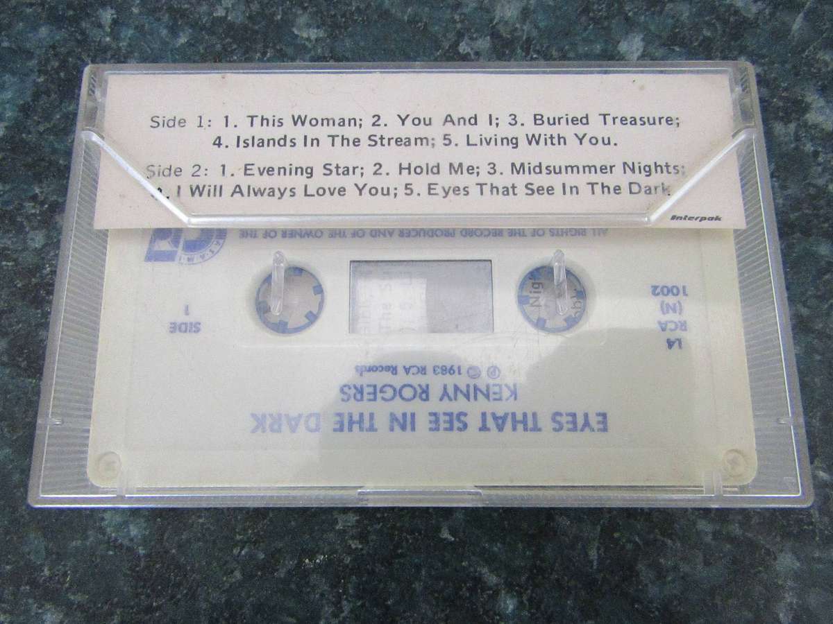 Kenny Rogers - Eyes That See In The Dark (Cassette)
