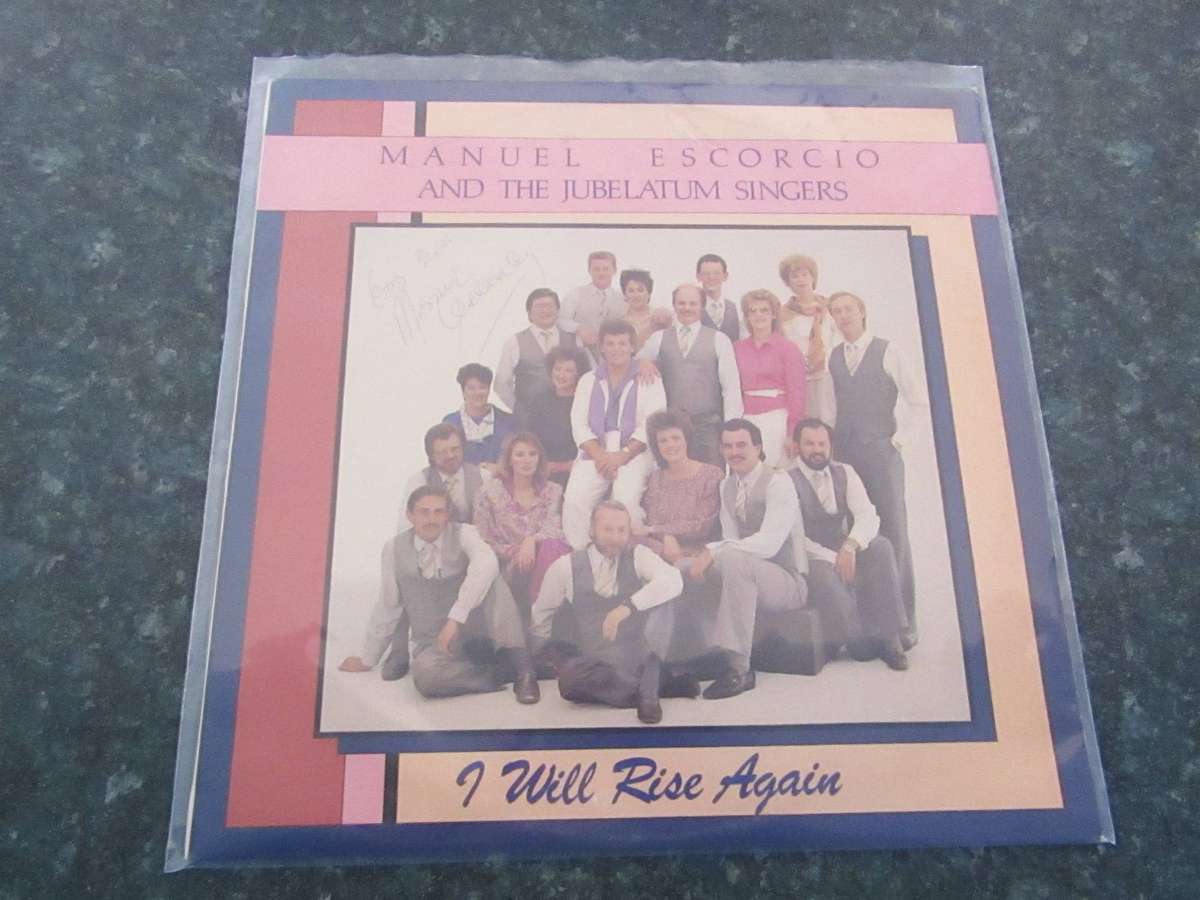 Manuel Escorcio and The Jubelatum Singers - I Will Rise Again (Vinyl LP)