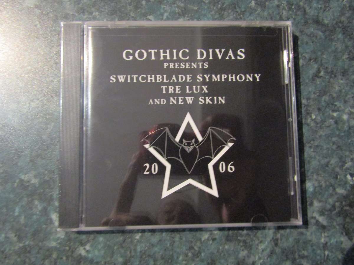 Various  Gothic Divas Presents Switchblade Symphony, Tre Lux and New Skin (CD)