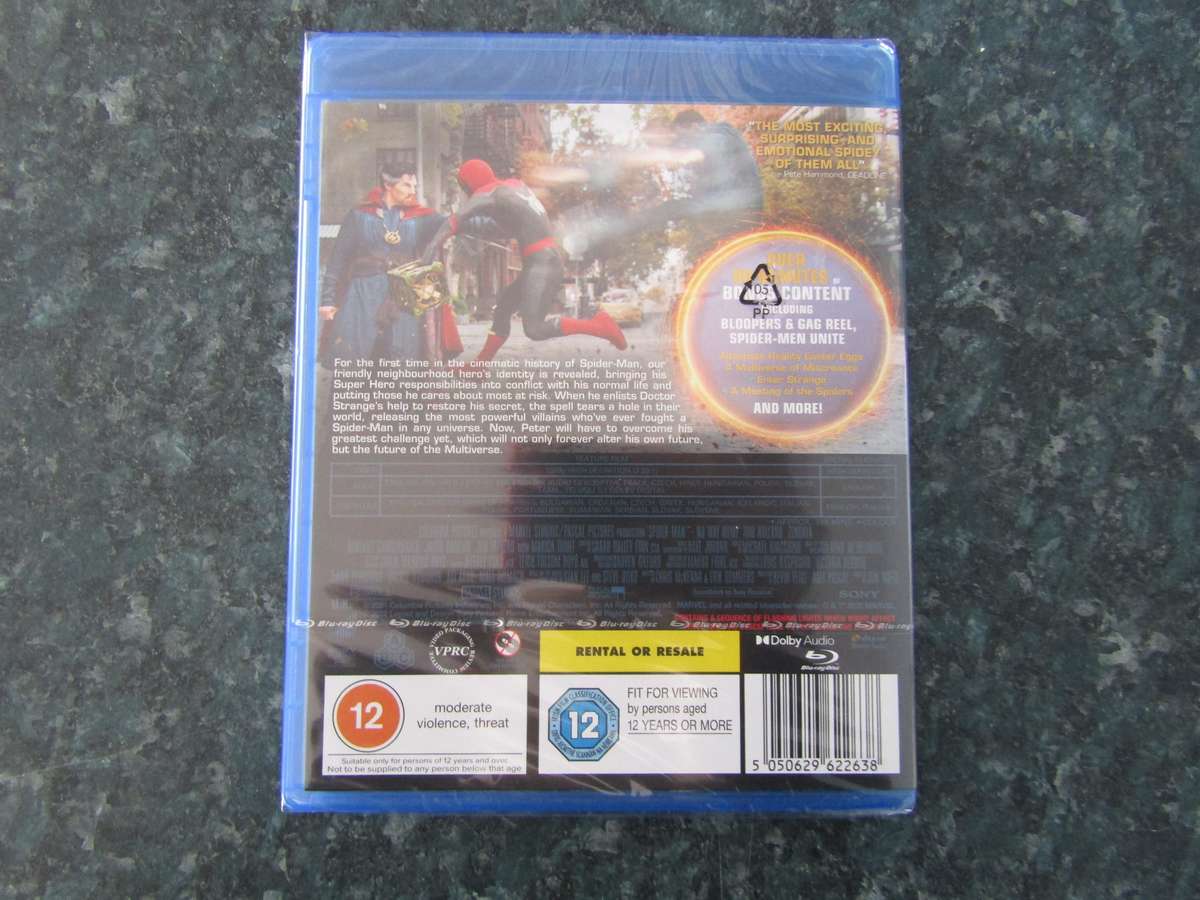 Spider-Man: No Way Home (Blu-ray)