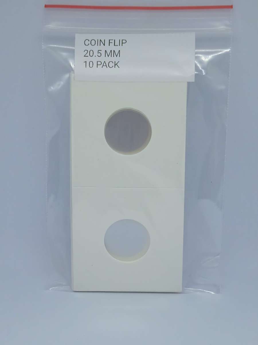 20.5 MM COIN FLIPS 10 PACK