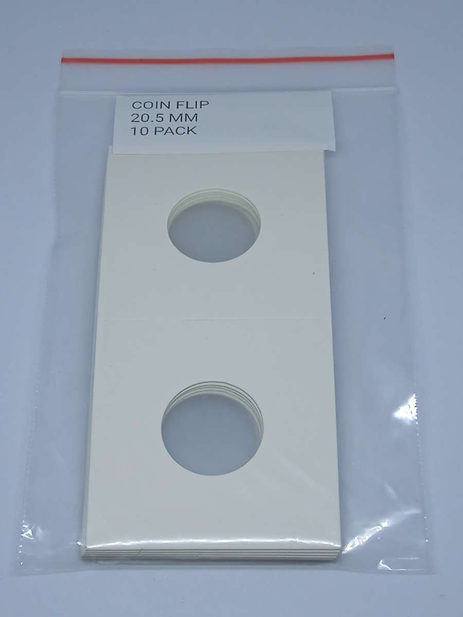 20.5 MM COIN FLIPS 10 PACK