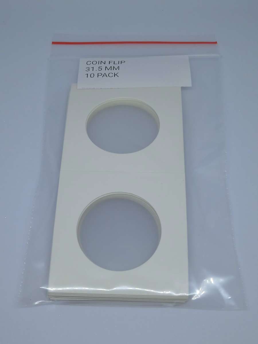 31.5 MM COIN FLIPS 10 PACK