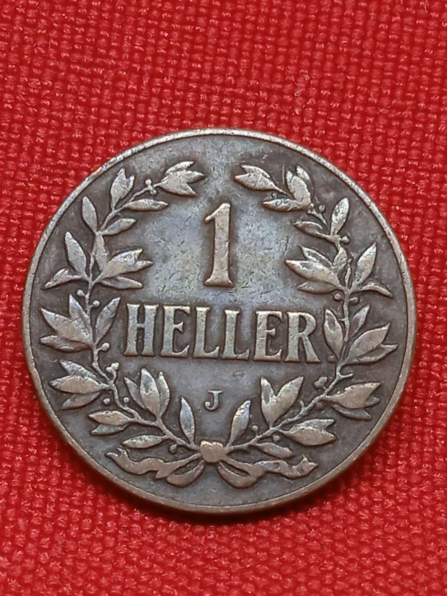 1905(J) GERMAN EAST AFRICA 1 HELLER