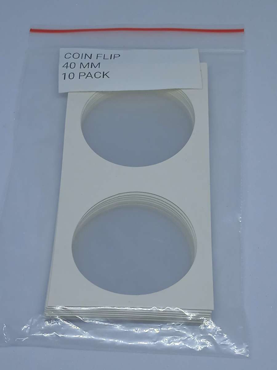 40MM COIN FLIPS 10 PACK