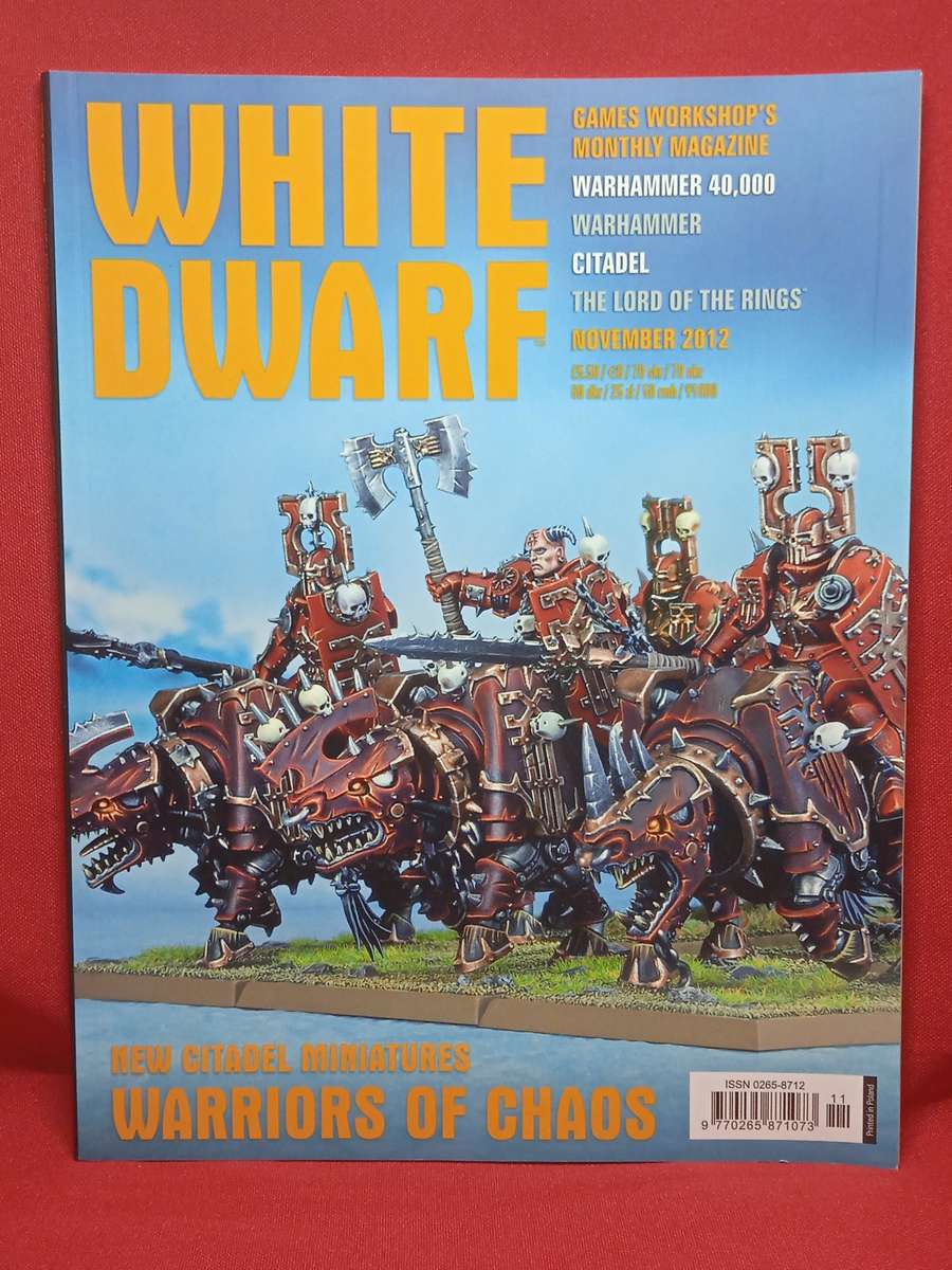 WHITE DWARF MAGAZINE NOVEMBER 2012